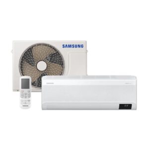 Imagem de Ar-condicionado Split Inverter Samsung WindFree Connect Sem Vento 12.000 BTUs Frio AR12CVFAMWKNAZ 220V