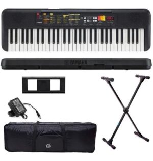 Imagem de Teclado Musical Yamaha Psr-f52 61 Teclas + Suporte X + Capa