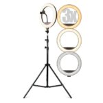 Imagem de Kit Completo Ring Light Profissional 12 polegadas- 30cm C/ Tripé 2,10M