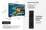 Imagem de Smart TV Samsung 55" UHD 4K 55CU7700 2023, Processador Crystal 4K, Gaming Hub, Visual Livre de Cabos, Alexa built in, Controle Único