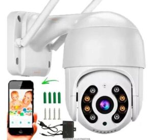 Imagem de Camera Ip Speed Dome Icse Wifi Area Externa Prova/agua Ptz Oferta