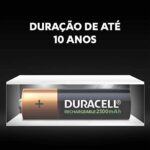 Imagem de Pilha Recarregável AA Pequena Duracell Com 4 Unidades