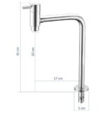 Imagem de Torneira de Banheiro/Lavabo Design 22 cm Mesa Doan AA08