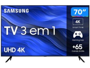 Imagem de Smart TV 70” UHD 4K LED Samsung 70CU7700