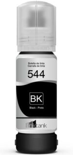 Imagem de Kit com 6 Tinta 544 Preta L3210 3150 L3250 L3160 L5290 L5199