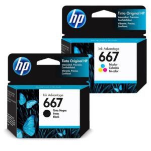 Imagem de Cartucho De Tinta Hp 667 Preto E Colorido Advantage Original