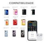 Imagem de Fone de Ouvido Bluetooth Compatível Iphone 11 12 13 14 Pro Max X XR - Com Estojo de Recarga Lightning