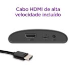 Imagem de Roku Express Streaming Player Conversor Smart TV Full HD com Controle Remoto - Preto