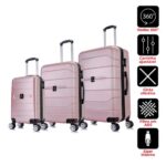 Imagem de Conjunto de malas de viagem Rose PMG Tóquio Swiss Move