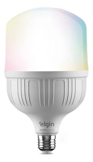 Imagem de Lampada Led Rgb Bulbo 30w Inteligente Smart Wi-fi Elgin