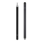 Imagem de Caneta Touch Screen Ponta Fina Celular Smartphone Tablet Samsung iPhone iPad Kindle Notebook 2em1 Digital Stylus Capacitiva Metal p Desenhar Escrever