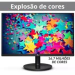 Imagem de Monitor 19.5" LED, Widescreen, 75Hz, 2ms, HD, HDMI, VGA, VESA, Ajuste de inclinação - 3green M195WHD