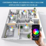 Imagem de Lampada Inteligente Iluminação Rgb Wifi Led Smart Google Alexa Colorida Tuya Life 12w ou 15w