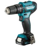 Imagem de Furadeira martelete parafusadeira sem fio Makita HP333DWYX3 12V + acessório 110V/220V