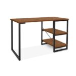 Imagem de Mesa Escrivaninha para Notebook Office Star 120cm com 2 Prateleiras KLM