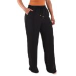 Imagem de Calça Pantalona Feminina Cintura Alta Tendência Moda Envio Imediato