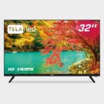 Imagem de TV LED 32" HQ HD com Conversor Digital Externo 2 HDMI 2 USB e Design Slim