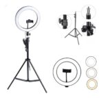 Imagem de Kit Completo Ring Light Profissional 12 polegadas- 30cm C/ Tripé 2,10M