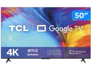 Imagem de Smart TV 50” 4K LED TCL 50P635 VA Wi-Fi