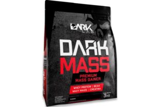 Imagem de Hipercalórico Dark Mass 3kg   Whey Protein  Creatina  Albumina  Waxy Maize  Zero Gordura  Ganho de Massa Muscular