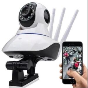 Imagem de Ip Camera Robo 3 Antenas Wifi 360º 720P Sistema Yoosee/Yyp2P