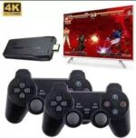 Imagem de Video Game Retrô 15 mil Jogos Console 4k 2 Controles Stick Portatil - Brasmidia