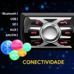 Imagem de Auto Radio Automotivo Bluetooth Mp3 Player Com Usb Sd SOM Carro First Option