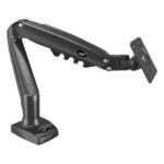 Imagem de Suporte Ergonômico Multiarticulado de Mesa para Monitor 17 a 35 ELG F98HDMI, Pistão à Gás, VESA, Preto - F98HDMI