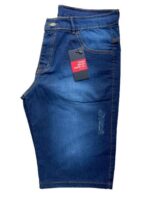 Imagem de Kit 3 Bermudas Jeans Masculina Lycra Elastano