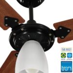 Imagem de Ventilador de Teto Tron Marbela 110v / 127v 130w Preto