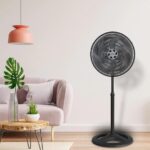 Imagem de Ventilador De Coluna Ventisol Turbo 6 Pás 50cm 3 Velocidades Oscilante Preto