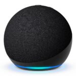 Imagem de Novo Echo Dot 5ª geração  O Echo Dot com o melhor som já lançado  Som vibrante e potente em um dispositivo compacto  Cor Preta