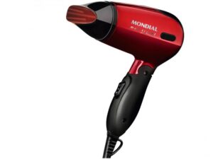 Imagem de Secador de Cabelo Mondial Max Travel Vermelho