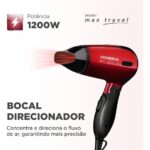 Imagem de Secador de Cabelos Mondial Max Travel SC-10 Bivolt 1200w