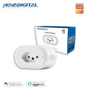 Imagem de Tomada Inteligente Wifi 16a Google Alexa Nova Digital