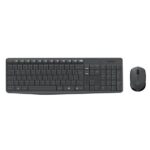 Imagem de Combo Teclado e Mouse sem fio Logitech MK235 com Conexão USB, Pilhas Inclusas e Layout ABNT2 - 920-007903