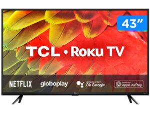 Imagem de Smart TV 43” Full HD LED TCL RS530 60Hz Wi-Fi