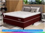 Imagem de Base Cama Box Queen Plumatex Bipartida