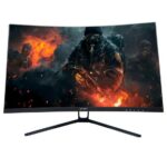 Imagem de Monitor Gamer Husky Storm 27' LED, Curvo, 165 Hz, Full HD, 1ms, Adaptive Sync, HDMI/DisplayPort, Ajuste de Ângulo - HGMT001