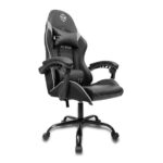 Imagem de Cadeira Gamer TGT Heron TC, Preto e Cinza, TGT-HRTC-BL01