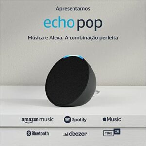 Imagem de Echo Pop Amazon Com Alexa Smart Lançamento