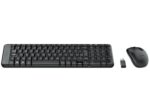 Imagem de Kit Teclado e Mouse Sem Fio Logitech MK220