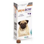 Imagem de Antipulgas Para Cachorro Bravecto 4,5Kg A 10Kg 1 Dose 250Mg