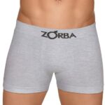 Imagem de Kit com 10 Cuecas Box Masculino Algodão Boxer Confortável Zorba 781