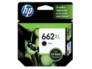 Imagem de Cartucho de Tinta HP 662XL Preto