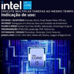 Imagem de Computador Completo Intel Core i5 8GB SSD 512GB Windows 10 Monitor LED 19.5" HDMI 3green