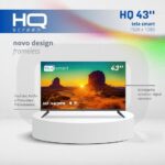 Imagem de Smart TV 43" HQ Full HD HDR tela sem bordas Android 11 design Slim Processador Quad Core Espelhamento de tela HQSTV43N