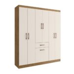 Imagem de Guarda Roupa Casal 6 Portas Marbella Doripel