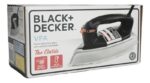 Imagem de Ferro de passar roupas Black+Decker VFA preto prateado 127V