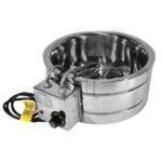 Imagem de Fritadeira Industrial Elétrica 8 Litros Tacho Aço Inox 3000W